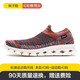 尚走夏季戶外徒步運(yùn)動(dòng)休閑鞋網(wǎng)面透氣男鞋輕便防滑一腳蹬軟底襪子鞋女 幻彩橙【標(biāo)準(zhǔn)運(yùn)動(dòng)碼】 38