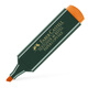 輝柏嘉（Faber-castell）熒光筆彩色重點(diǎn)標(biāo)記筆醒目記號(hào)筆154815橙色單支裝