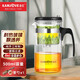 金灶（KAMJOVE） 飄逸杯茶道杯玻璃茶壺泡茶壺茶具玲瓏杯泡茶器茶壺玻璃壺花茶壺 TP-160（500ml）