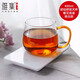 雅集 暖見(jiàn)觸控保溫底座 智能恒溫加熱杯墊電熱牛奶墊水杯茶壺墊暖杯墊 暖見(jiàn)（雅白）+容天杯（400ml）琥珀把