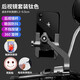 暖之陽(yáng)電動(dòng)車手機(jī)支架摩托車手機(jī)支架導(dǎo)航鋁合金防震電瓶車用外賣支架 后視鏡款套裝【鈦色】