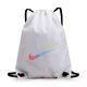 足球鞋袋釘鞋袋足球背包籃球包收納袋運動(dòng)雙肩包學(xué)生7號球袋定制 白色炫彩 小號鞋袋（不可裝球）