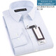 富紳白色襯衫男長(cháng)袖春季商務(wù)休閑條紋正裝寸中年男士工作上班襯衣 FMC22605117-長(cháng)袖 41