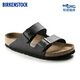 BIRKENSTOCK勃肯德國進(jìn)口男女款軟底經(jīng)典舒適軟木Arizona雙扣拖鞋 男款黑色0551251 44