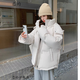 戀的（LIANDE）冬季羽棉襖絨服女棉服外套秋冬款學(xué)生高中初中生女生棉衣冬天衣服 韓版加厚米白色 均碼（可備注碼數）