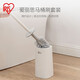 愛(ài)麗思馬桶刷套裝帶底座家用無(wú)死角衛生間刷子軟毛長(cháng)柄廁所清潔刷