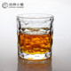 沽咚小茗  威士忌酒杯水晶玻璃洋酒杯烈酒杯家用創(chuàng  )意雕花異形啤酒杯白酒杯冰川杯子個(gè)人專(zhuān)用果汁杯 多邊雕花洋酒杯