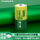 德力普（Delipow）1號充電電池 D型大容量5000毫安充電器套裝適用煤氣灶\熱水器\收音機 【黃綠】單節(jié)1號5000毫安電池