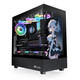 Thermaltake（Tt）鋼影透S 海景房機箱 電腦主機（ATX主板/支持360水冷/270°全景/9風(fēng)扇位/4090顯卡） 鋼影透S 限定版 黑色
