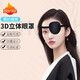 DRATRA3D凹槽單眼眼罩遮光透氣斜視弱視矯正舒適親膚松緊帶可調(diào)節(jié)不壓眼