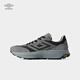 茵寶（Umbro）漫游鞋R708復古跑鞋男鞋Vibram運動鞋休閑鞋春季新款 黑色/城堡灰 43