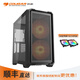 骨伽小乘風(fēng)MX600 MINI機(jī)箱 支持360水冷/網(wǎng)孔面板 配2把電腦機(jī)箱風(fēng)扇 黑色