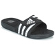 阿迪達(dá)斯 （adidas）eva洗澡拖鞋沙灘涼拖防臭一字拖夏季25新款黑色防滑浴室拖F35580 黑色F35580 39