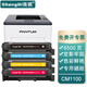 商祺適用奔圖CP1100DW硒鼓CM1100DN粉盒CM1100ADN/ADW打印機硒鼓彩色墨盒碳粉墨粉 【約6500頁(yè)】四色套裝/旗艦版