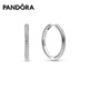 潘多拉（PANDORA）[女神節禮物]串飾耳環(huán)925銀蛇骨鏈紋可搭配串飾diy時(shí)尚簡(jiǎn)約高級 Pandora Moments 串飾耳環(huán) 均碼