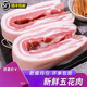 鮮檔農家散養土豬新鮮宰殺帶皮五花肉豬肉散養土豬黑豬肉三線(xiàn)現殺速凍 五花肉3斤土豬肉肥瘦相間