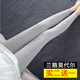 遂芊打底褲女外穿春夏季薄款莫代爾九分芭比高腰顯瘦彈力胖MM小腳瑜伽褲子 淺灰色 加大碼（125-180斤）