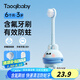 taoqibaby兒童牙刷0到3歲嬰幼兒一歲軟毛寶寶乳牙刷含氟牙刷嬰兒