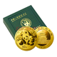 【現(xiàn)貨銷售】上海集藏  中國金幣2024年熊貓貴金屬金銀紀念幣 3克熊貓金幣綠盒裝