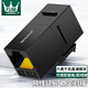 萬級(jí)（OFNPFTTH）網(wǎng)絡(luò)直通頭 六類模塊RJ45雙通頭非屏蔽Cat6類千兆網(wǎng)線水晶頭面板延長對(duì)接頭連接器 1-11831