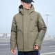 阿迪達斯（adidas） 棉服外套男士2025冬季運動(dòng)服加厚保暖上衣連帽夾克GT1688 IP2535綠色 M 推薦135-155斤