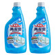 花王 （KAO） 進(jìn)口玻璃清潔劑500ml 萬(wàn)潔靈窗戶(hù)浴室鏡子去污垢防水痕玻璃水 補充裝*2支