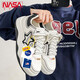 NASA XVVX官方聯(lián)名板鞋男2025新款小眾超火ins潮流運動百搭男士增高鞋 959黑色 42