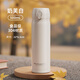 富光保溫杯女士水杯男便攜大容量?jì)和瘜W(xué)生彈跳蓋茶杯子母親節禮物 古董白304不銹鋼500ml