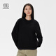 KOLON SPORT/可隆戶(hù)外休閑衣 女子戶(hù)外運動(dòng)通勤內搭上衣長(cháng)袖T恤 LKMT4ATK18-BK 黑色 S 160/84A