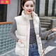 示牧秋冬短款棉馬甲女韓版寬松外套背心百搭坎肩馬夾潮ins風(fēng) 米白色大口袋棉馬甲 小號建議90-130斤