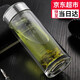 思寶玻璃杯碧潭春男女士高硼硅雙層水杯保溫水晶茶杯商務(wù)便攜泡茶杯子 360ml【推薦容量】