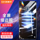 依斯卡【三倍增強】適用紅米10x/10xpro 5G版鋼化膜 redmi手機貼膜 全屏覆蓋高清淡指紋保護玻璃 JM670黑