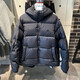 阿迪達斯 （adidas）冬季新款三葉草厚款羽絨服男子短款外套連帽保暖運動(dòng)服 HL9181 2XL
