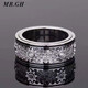 Mr.gh925銀齒輪戒指男可轉(zhuǎn)動(dòng)滿天星輕奢小眾送男友個(gè)性生日禮物情人節(jié) 齒輪戒指（可轉(zhuǎn)動(dòng)）+證書(shū) 美碼12號(hào)
