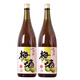 日式清酒梅酒千賀壽梅酒清酒梅子酒女士酒低度酒 千賀壽梅酒1.8L*2瓶
