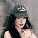 美職棒（MLB）旗艦官網(wǎng)男女帽子虞書欣同款棒球帽學(xué)院風(fēng)鴨舌帽新款戶外遮陽(yáng)帽 紐約洋基隊(duì)/炭灰色-虞書欣同款 均碼 F