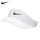 NIKE耐克網(wǎng)球帽運動(dòng)休閑無(wú)頂鴨舌帽戶(hù)外 男女空頂帽遮陽(yáng)帽李娜同款 帶透氣孔 白色FB6443-100 S /M