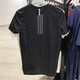 阿迪達斯 （adidas）短袖T恤男士夏季新款運動(dòng)服透氣跑步訓練健身上衣GL7295 GL7305黑色 M