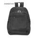 ANDSEEYOU品牌 雙肩包男 輕便防水男士雙肩背包休閑旅行背包純色男包小包 黑色小碼