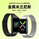 炫戴適用oppowatchfree手表表帶米蘭尼斯金屬卡扣手環(huán)oppo Free腕帶磁吸運動(dòng)男女士款替換不銹鋼帶配件 OPPO free米蘭表帶-黑色