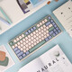 阿米洛（Varmilo）機械/靜電容鍵盤 三模/雙模/單模鍵盤 程序員 游戲 辦公 作家打字版鍵盤 VXT81鍵尤加利三模RGB雛菊黃L軸