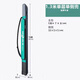 鄧剛推薦魚(yú)竿包漁具竿包釣魚(yú)桿包收納防水多功能輕便型大容量大肚 【青色硬殼包】1.3米單層小號