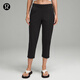 lululemon丨Luxtreme? 女士松緊腰修身款中腰中長(zhǎng)褲 LW6CVZS 黑色 XS /4
