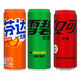 可口可樂(lè )/雪碧/芬達330ml*12罐24罐混合裝摩登罐無(wú)糖果味汽水碳酸飲料 24罐摩登罐無(wú)糖混合330ml*