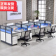黎富辦公家具現(xiàn)代簡(jiǎn)約屏風(fēng)辦公桌椅員工工作位組合職員辦公電腦桌 配套活動(dòng)柜（不單獨(dú)發(fā)貨）