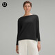 lululemon丨Back in Action 女士長袖 T 恤 透氣 LW3CE0S 黑色 XXS /2