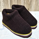 輕仙手工針織拖鞋編織毛線(xiàn)傳統棉鞋秋冬季年新款成品男女冬季加絨加厚 加絨咖啡 42 -43(平時(shí)穿38-39
