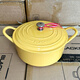 本庫(kù)（BLACKSMITH）出口品質(zhì)BLACKSMITH琺瑯鍋家用鑄鐵燉鍋湯鍋不粘電磁爐燃?xì)庠钸m用 小鵝黃24cm琺瑯燉鍋 24cm 4L