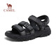 駱駝（CAMEL）2024夏季新款機(jī)能涼鞋輕盈軟彈透氣舒適情侶出行男鞋 G14M547611 黑色男 41