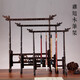御品宣雞翅木筆掛(大中小三款可選)實(shí)用性龍頭書(shū)法毛筆架精品掛筆文房用品店長(cháng)推薦 中號14針